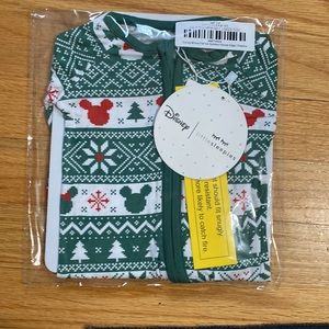 Little Sleepies Disney Christmas Bamboo Pajamas newborn